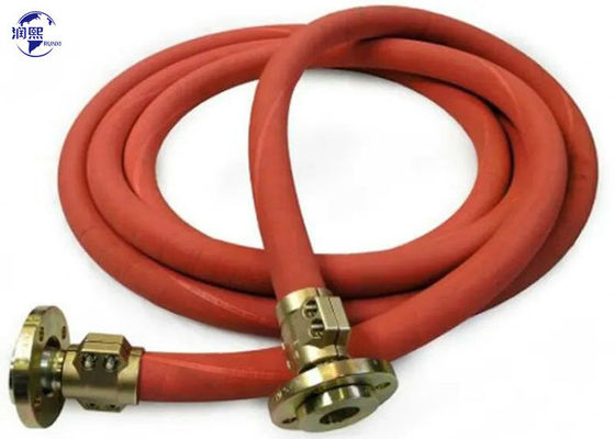 quality สีแดง EPDM ระบายน้ําอุ่น ทนต่อความร้อน อุณหภูมิสูง ยาง ท่อระบายน้ํายืดหยุ่น factory